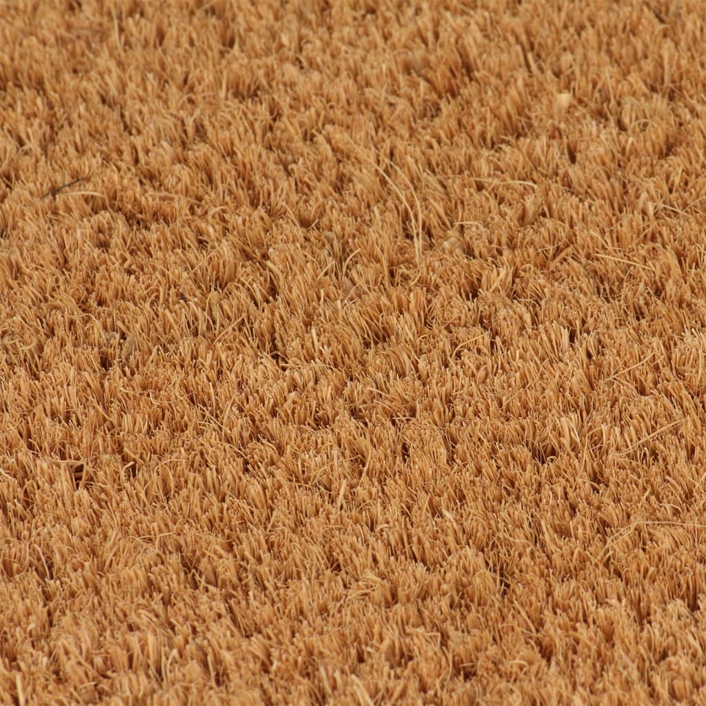 Vidaxl Doormats 5 St 40x60 cm Tufted Coconut Fiber Natural