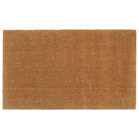 VidaXL Paillasson 90x150 cm fibre de coco touffetée naturelle