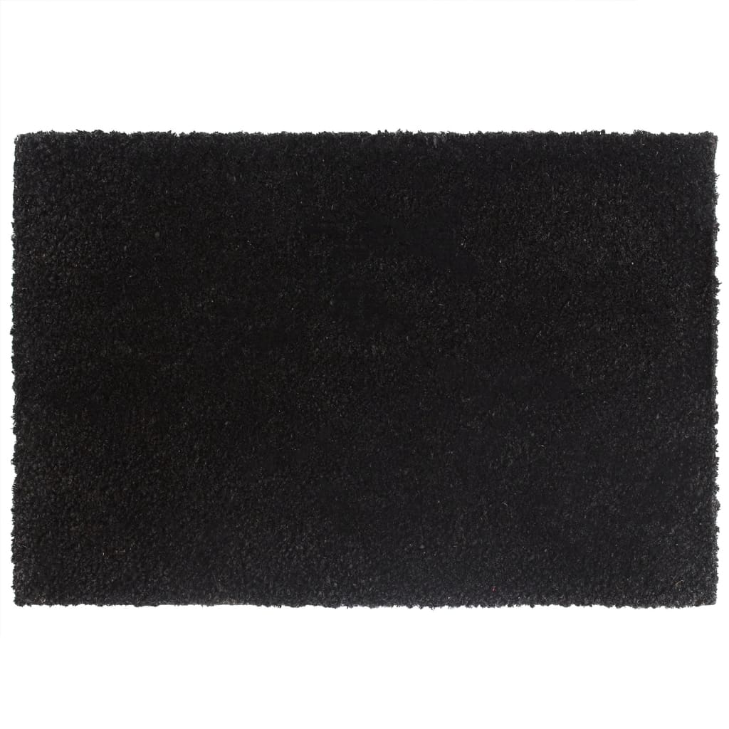 Vidaxl Doormat 40x60 cm Tufted Coconut Fibre Black