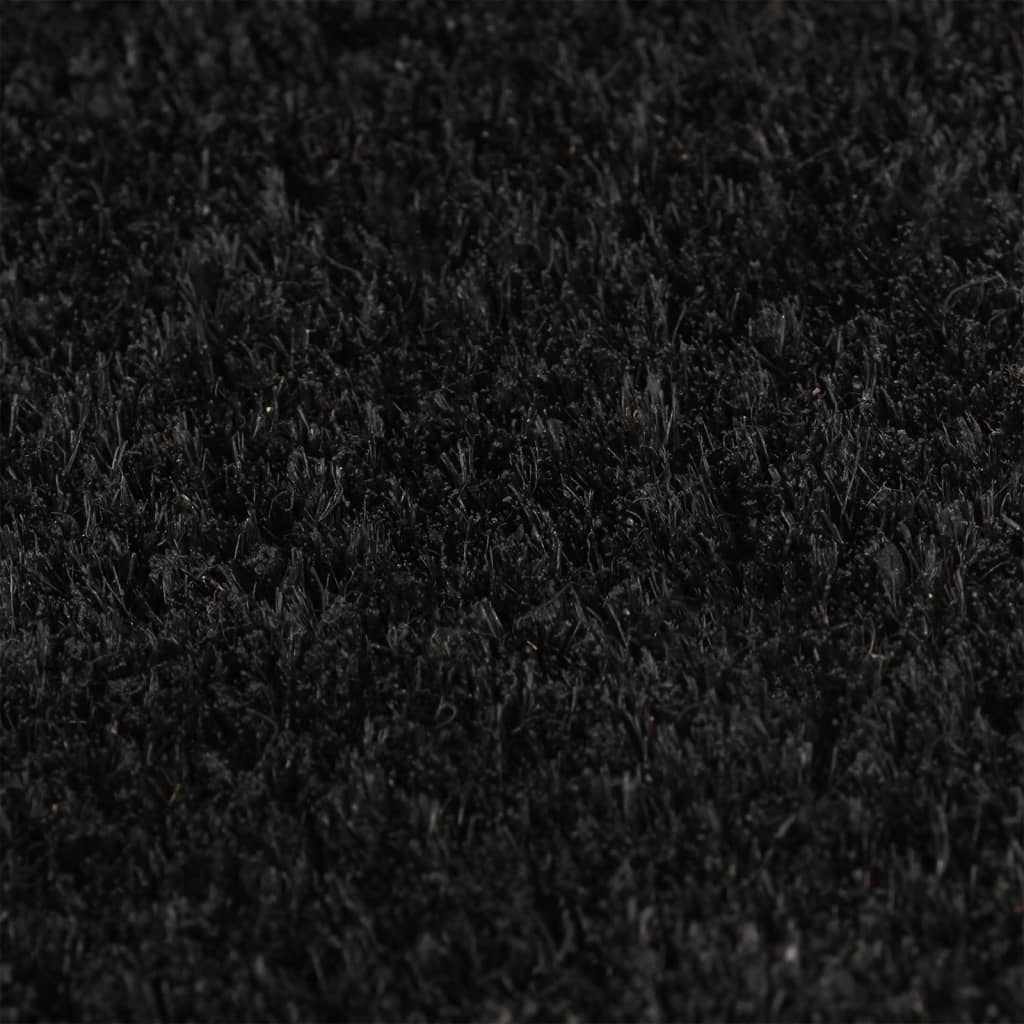 Vidaxx paillasson 40x60 cm tufté fibre de coco noir