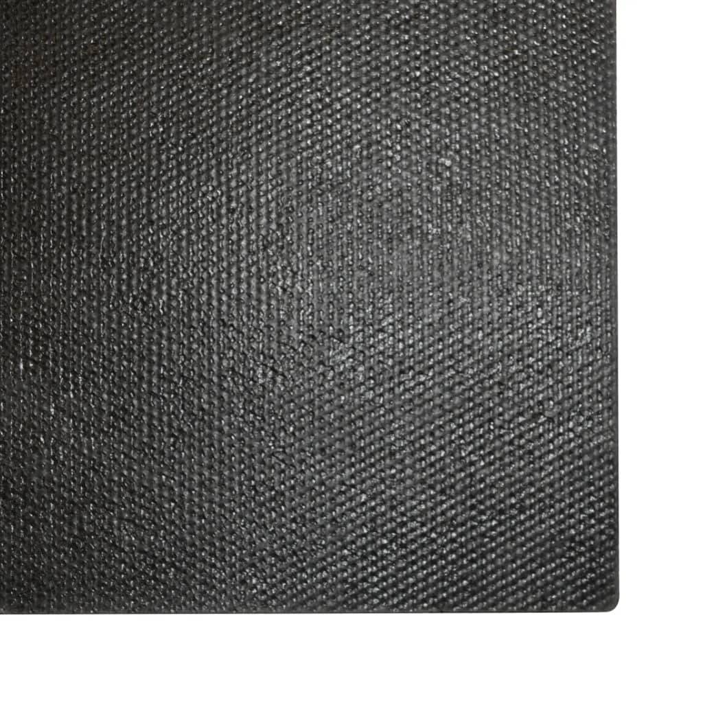 Vidaxx paillasson 40x60 cm tufté fibre de coco noir
