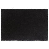 VIDAXL ROORMATS 2 ST 40x60 cm Black in fibra di cocco trapuntato