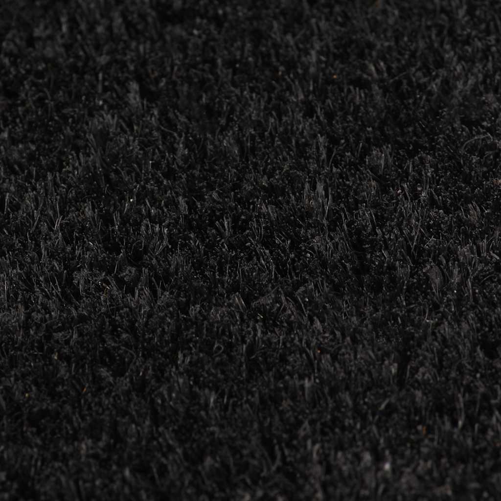 Vidaxx paillassons 5 pcs 40x60 cm tufté fibre de coco noir