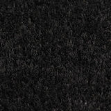 Vidaxl DOORMATS 5 ST 40X60 cm Fibre de noix de coco tufted Black