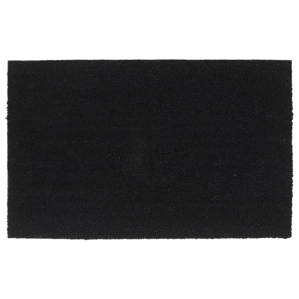 Vidaxx paillasson 50x80 cm tufté fibre de coco noir