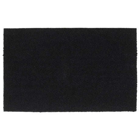 Vidaxx paillasson 50x80 cm tufté fibre de coco noir