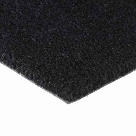 Vidaxx paillasson 50x80 cm tufté fibre de coco noir