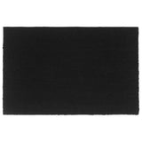 Vidaxl Doormat 65x100 cm Tufted Coconut Fibre Black