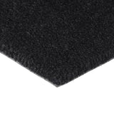 Vidaxl Doormat 65x100 cm Tufted Coconut Fibre Black