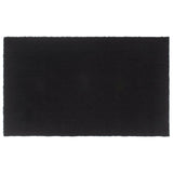 Vidaxl Doormat 90x150 cm Tufted Coconut Fibre Black