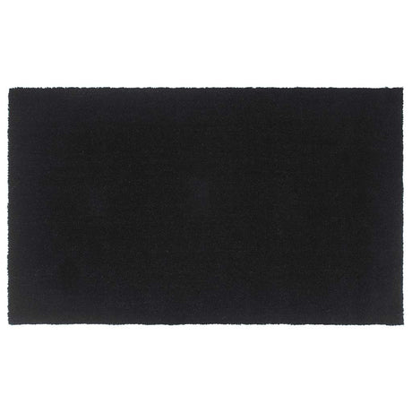 Vidaxx paillasson 90x150 cm tufté fibre de coco noir