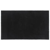 Vidaxl Doormat 90x150 cm Tufted Coconut Fibre Black