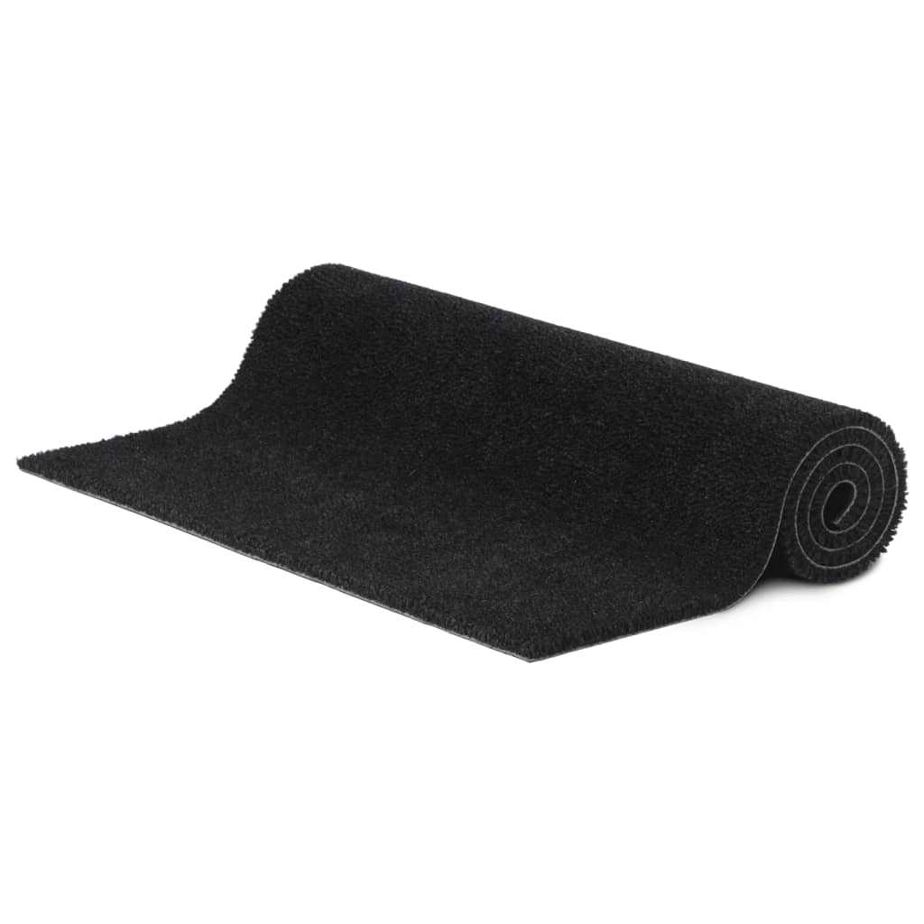 Vidaxl Doormat 90x150 cm tuftet kokosnødfiber sort