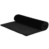 VIDAXL PORTOMAT 100x200 cm Tufted Kokosfaser Schwarz