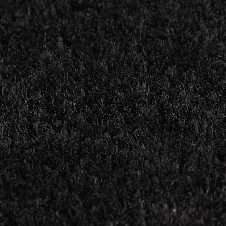 VidaXL Paillasson 100x200 cm fibre de coco tuftée noir