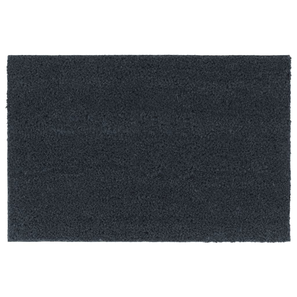 Vidaxl Doormat 40x60 cm Toffted Kokosnoss Fiber Dark Gray