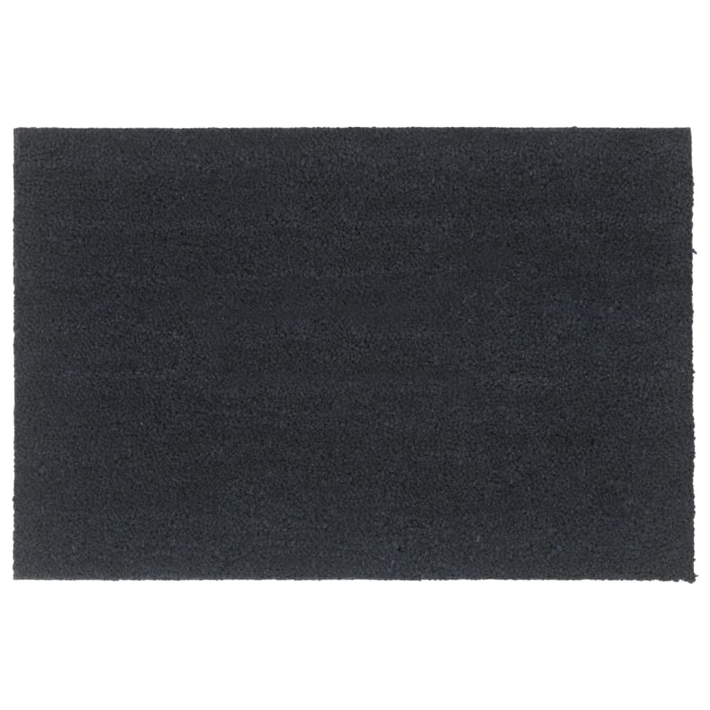 Vidaxl Doormat 60x90 cm huet de Kokosnoss Fiber Dark gro