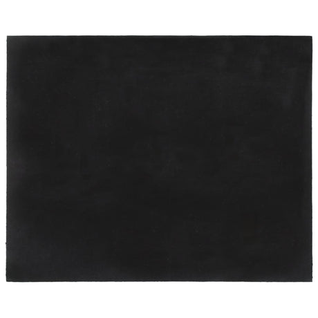 VidaXL Paillasson 80x100 cm fibre de coco touffetée gris foncé