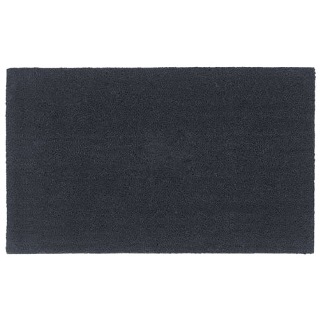 Vidaxx paillasson 90x150 cm tufté fibre de coco gris foncé