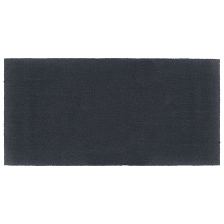 Vidaxx paillasson 100x200 cm tufté fibre de coco gris foncé