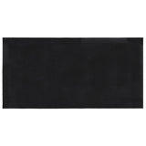 Vidaxx paillasson 100x200 cm tufté fibre de coco gris foncé