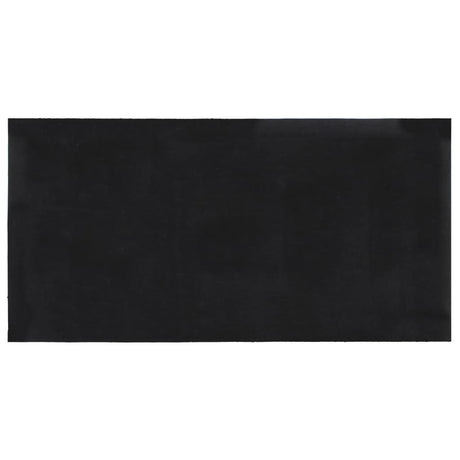 Vidaxx paillasson 100x200 cm tufté fibre de coco gris foncé