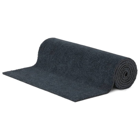 Vidaxx paillasson 100x300 cm tufté fibre de coco gris foncé