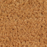 VIDAXL POORMAT 60x90 cm Tufted Kokosfaser Natural