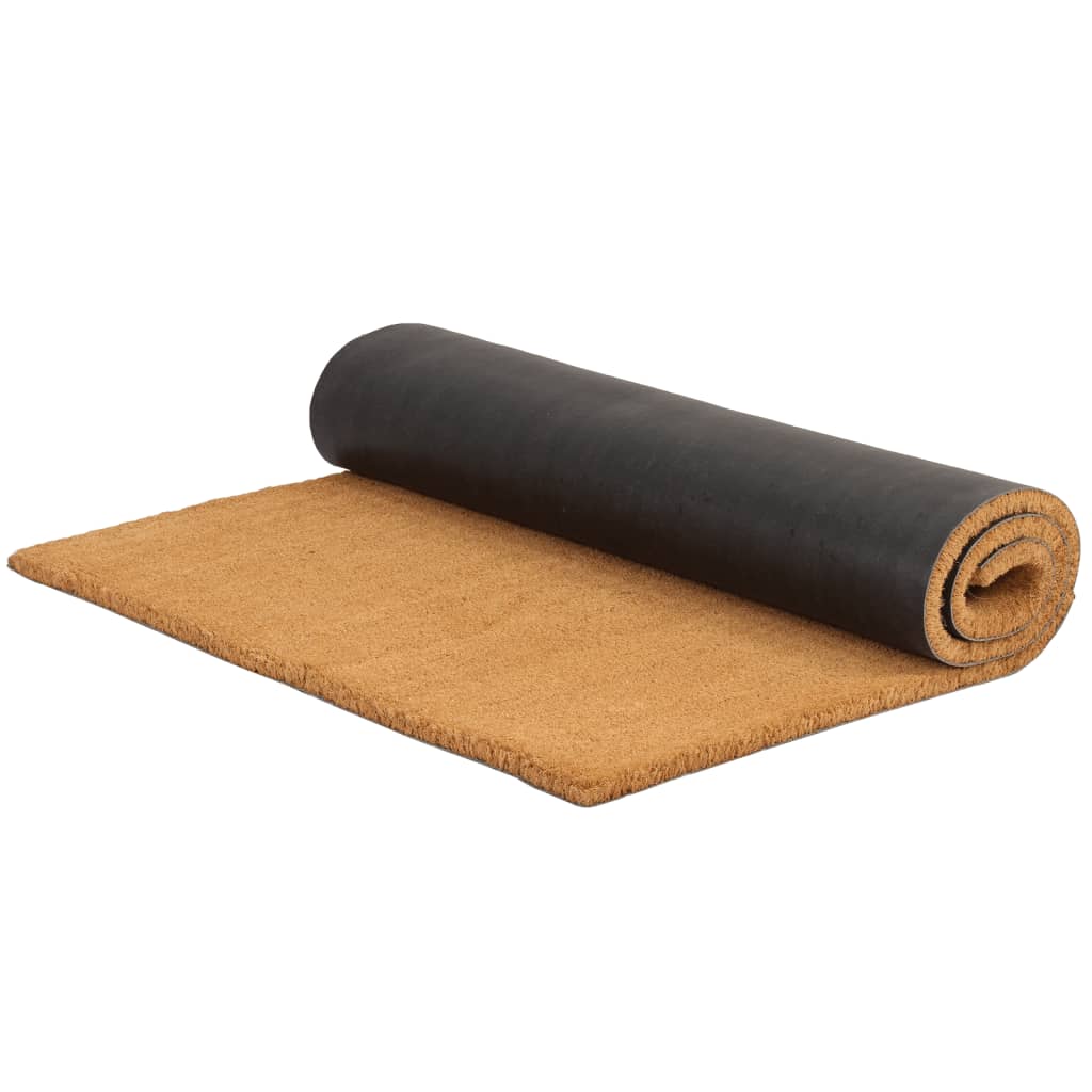 Vidaxl Doormat 80x100 cm tuftet kokosnødfiber naturlig