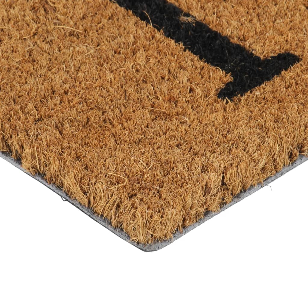 Vidaxl Doormat 40x60 cm tuftet kokosnødfiber naturlig