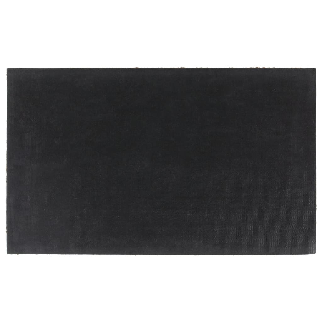 Vidaxx paillasson 45x75 cm tufté fibre de coco naturel