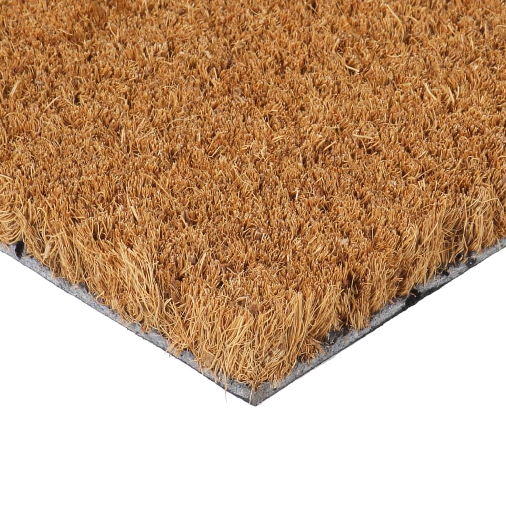 Vidaxl Doormat 45x75 cm Toffted Kokosnossf Fiber Natural