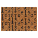 Vidaxl Doormat 40x60 cm Tufted Fibre Fibre Natural