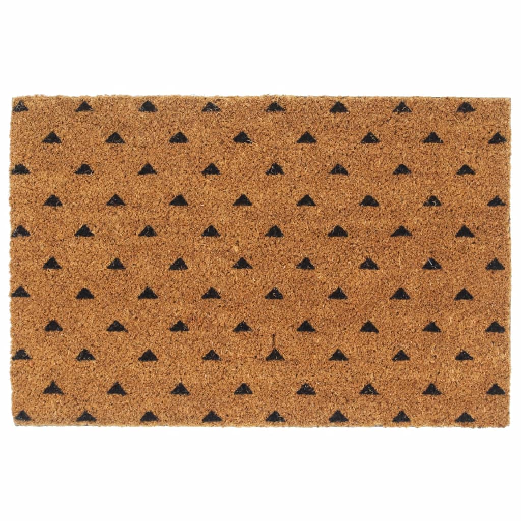 Vidaxl Doormat 40x60 cm Tufted Fibre Fibre Natural