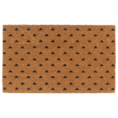 Vidaxx paillasson 45x75 cm tufté fibre de coco naturel
