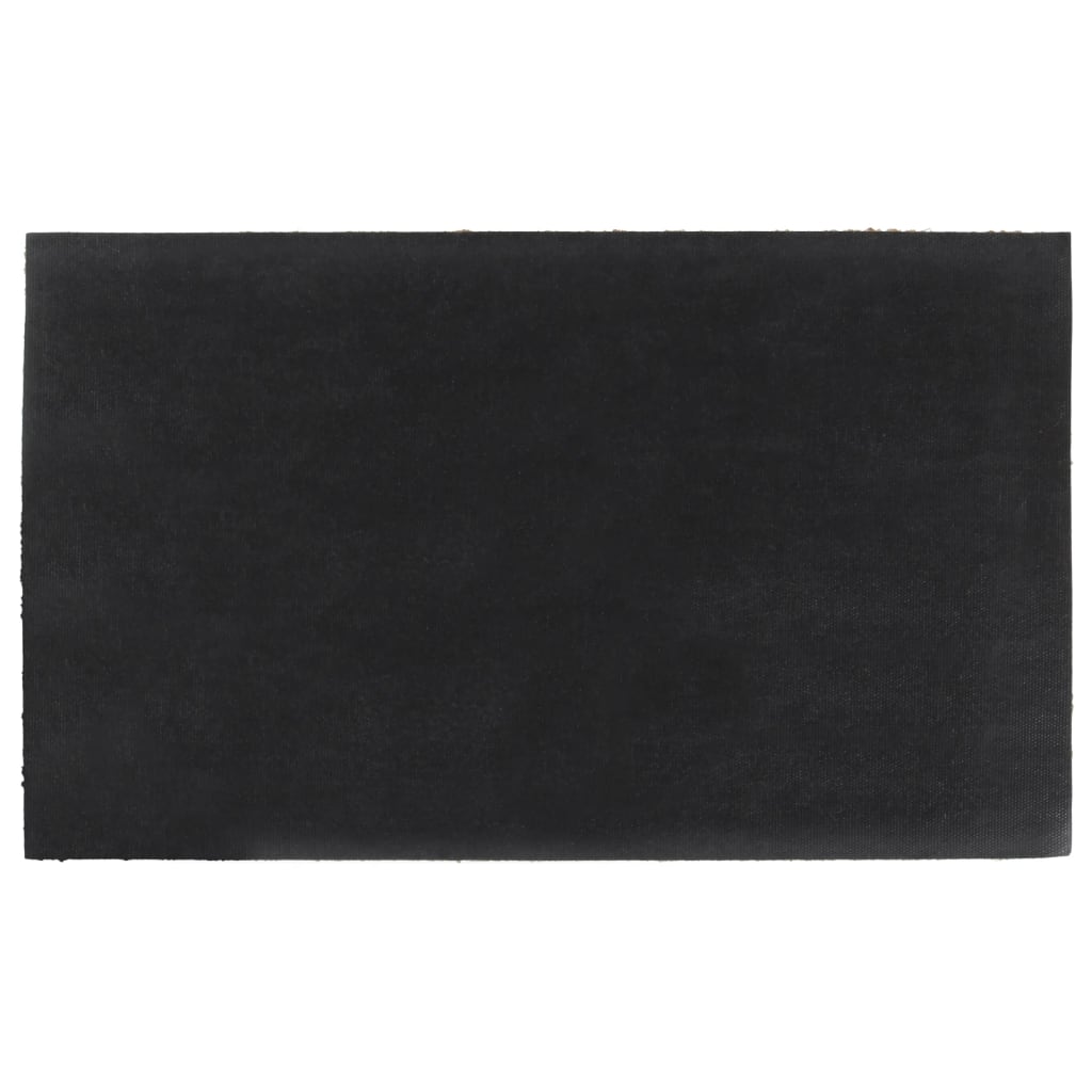 Vidaxx paillasson 45x75 cm tufté fibre de coco naturel