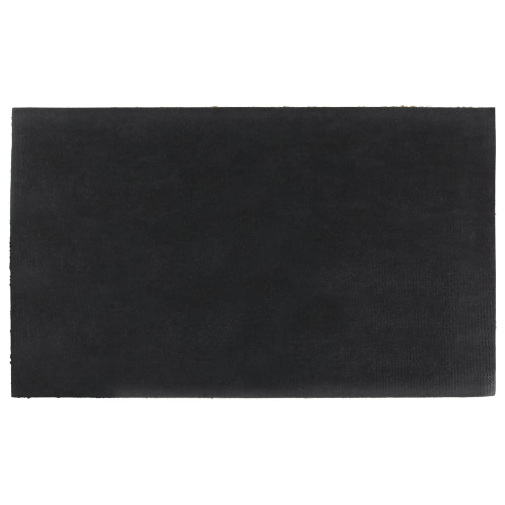 Vidaxx paillasson 45x75 cm tufté fibre de coco naturel