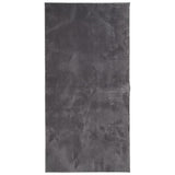 VidaXL tapis huarte poils courts doux lavable 100x200 cm anthracite