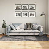 VidaXL tapis huarte poils courts doux lavable 100x200 cm anthracite