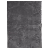 BIDAXL -mattan Huarte Låg -Pile Soft Washable 140x200 cm Anthracite