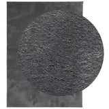 VidaXL tapis huarte poils courts doux lavable 200x280 cm anthracite