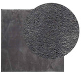 VidaXL tapis huarte poils courts doux lavable 240x240 cm anthracite