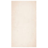 VidaXL tapis huarte poils courts doux lavable 60x110 cm beige