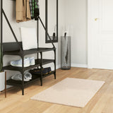VidaXL tapis huarte poils courts doux lavable 60x110 cm beige