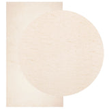 VidaXL tapis huarte poils courts doux lavable 80x150 cm beige