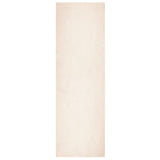 VidaXL tapis huarte poils courts doux lavable 80x250 cm beige