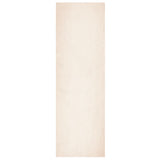 Vidaxl vloerkleed huarte laagpolig zacht wasbaar 80x250 cm beige