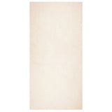 VidaXL tapis huarte poils courts doux lavable 100x200 cm beige