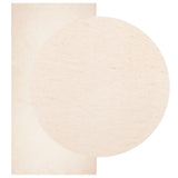 VidaXL tapis huarte poils courts doux lavable 100x200 cm beige