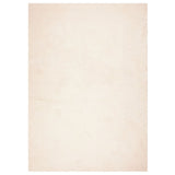 VidaXL tapis huarte poils courts doux lavable 140x200 cm beige